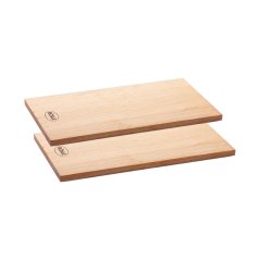 VÝPRODEJ_Udící prkénka z olše - 2 ks (40 x 19,5 cm)