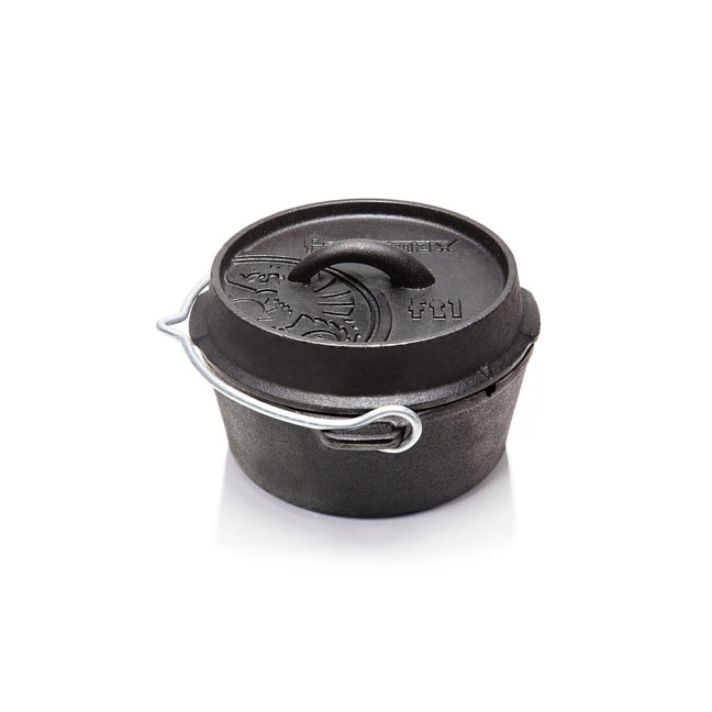 Litinový kotlík bez nožiček ft1 "Dutch Oven" 0,93 l